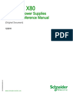 Modicon X80Racks and Power SuppliesHardware Reference Manual