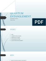 Quantum Entanglement: Abhishek Pandya 92000221003