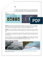 Climate Change Passages