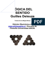 145077813 Gilles Deleuze Logica Del Sentido