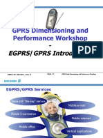 GPRS Dimensioning and Performance Workshop