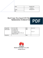 Root Cause Tree-Based LTE Throughput Optimization Technical Guide