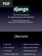 Django - The Web framework for perfectionists with deadlines