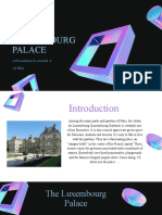 THE Luxembourg Palace: A Presentation by Aravind. S 1st BBA
