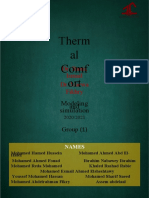 Group (1) - Thermal Comfort