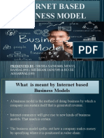 Internet Based Business Model