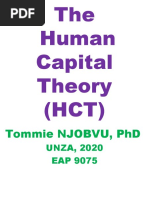 Human Capital Theory Overview | PDF | Human Capital | Capital (Economics)