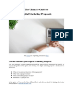 The Ultimate Guide To Digital Marketing Proposals