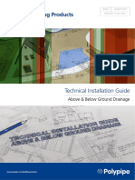 Polypipe Technical Installation Guide for Above and Below Ground Drainage