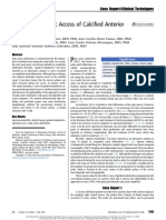 Guided Endodontic Access of Calcified Anterior Teeth: Case Report/Clinical Techniques