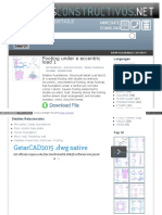 Construction Details Cad Blocks: Footing Under A Eccentric Load 1