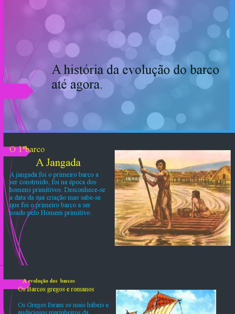 Evolução dos Barcos na História | PDF