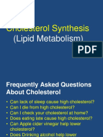 Cholesterol Synthesis