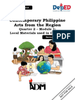 Contemporary Philippine Arts From The Region: Quarter 2 - Module 1: Local Materials Used in Creating