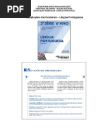 ADAPTACAO - CURRICULAR - Lingua Portuguesa