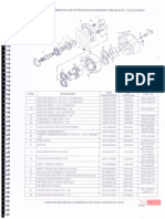 Motor Parker M-350 Secundário Cb01463297 - 0331339693