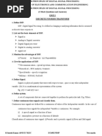 B.Suresh Kumar Ap/Ece Tkec Ec6502 PDSP Two Marks