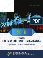 Provinsi Kalimantan Timur Dalam Angka 2019