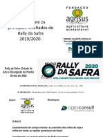 Apresentação do Rally da Safra 2019 2020 por Dr Ondino