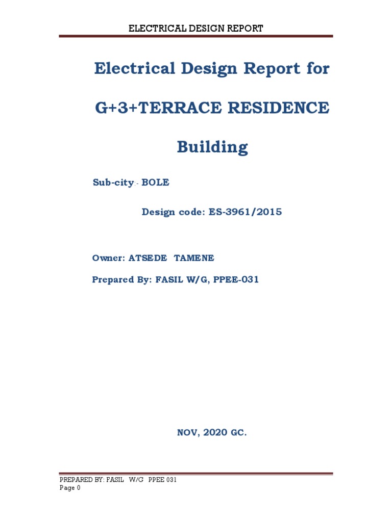 What Is An Electrical Design Report? – VIXG