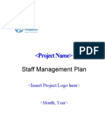 Staff Management Plan