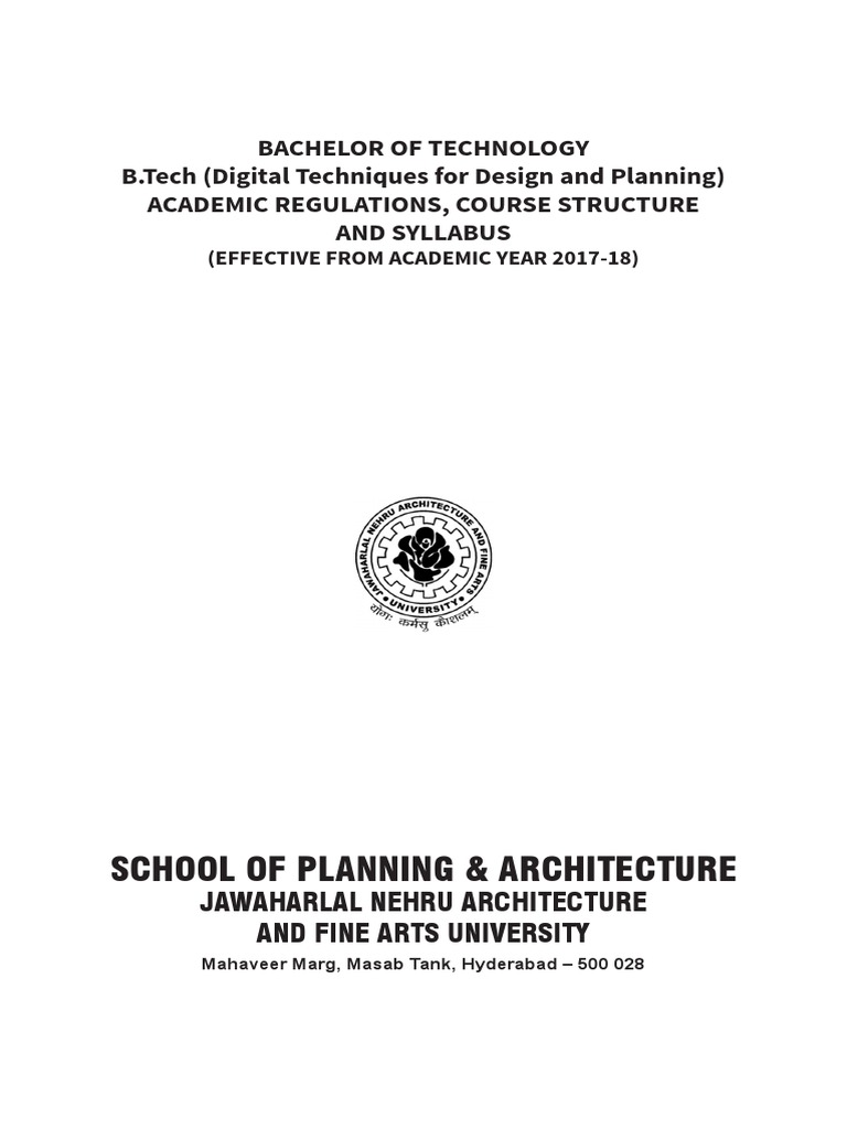 B.tech DTDP Final 7-2-2019-1 | PDF | Course Credit | Curriculum
