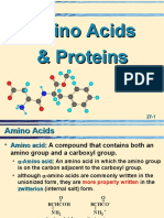 Amino Acids & Proteins