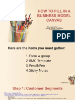 How To Fill in A Business Model Canvas - DR Sheerad