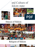 Art and Culture of Sikkim Stateppt