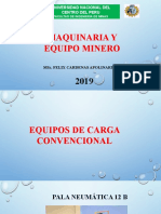 Equipos de Carguío Subterráneo- Convencional