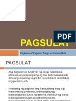 PAGSULAT