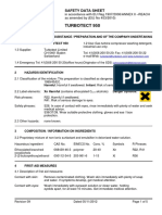 Turbotect 950: Safety Data Sheet