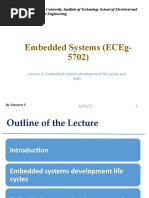 Embedded Systems (Eceg-5702) : Hawassa University, Institute of Technology School of Electrical and Computer Engineering