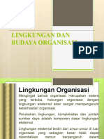 Lingkungan BudayaOrganisasi