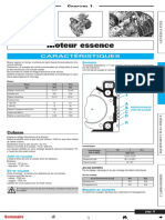 Moteur Essence: Caractéristiques