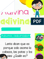 Adivina adivinador. EDUCANDRÉ