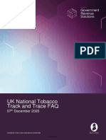UK National Tobacco Track and Trace FAQ