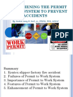 Strengthening PTW to Prevent Accidents