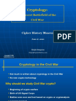 Cryptology: The Secret Battlefield of the Civil War