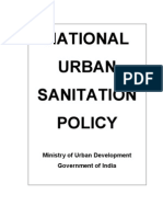 National Urban Sanitation Policy 2008