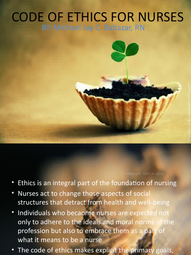 Nursing Code of Ethics Explained | PDF | Nursing | Autonomy