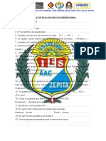 Fichas de Evaluación Socioemocional