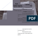 Rapid Antigen Detection Test For COVID-19 I Sta & Rath: T Ffo'1) S