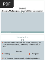 S/Mime (Secure/Multipurpose Internet Mail Extensions)