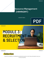 Module 3 - Selection