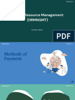 Module 5 - Methods of Payment