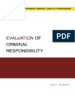 Evaluation of Criminal Responsibility-Oxford University Press (2009)