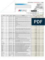 LISTA DE PRECIOS - MOTOREPUESTOS - Venezuela SEPT, 16-2019