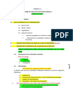 Estructura para El Informe de PPP 1ER INFORME