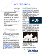 Spin-On Diffusants Filmtronics Inc., Box 1521, Butler Pennsylvania U.S.A. Tel